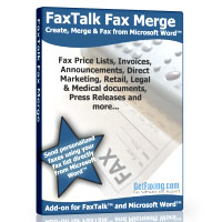 FaxTalk Fax Merge by GetFaxing