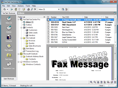 WinFax PRO replacement - FaxTalk FaxCenter Pro