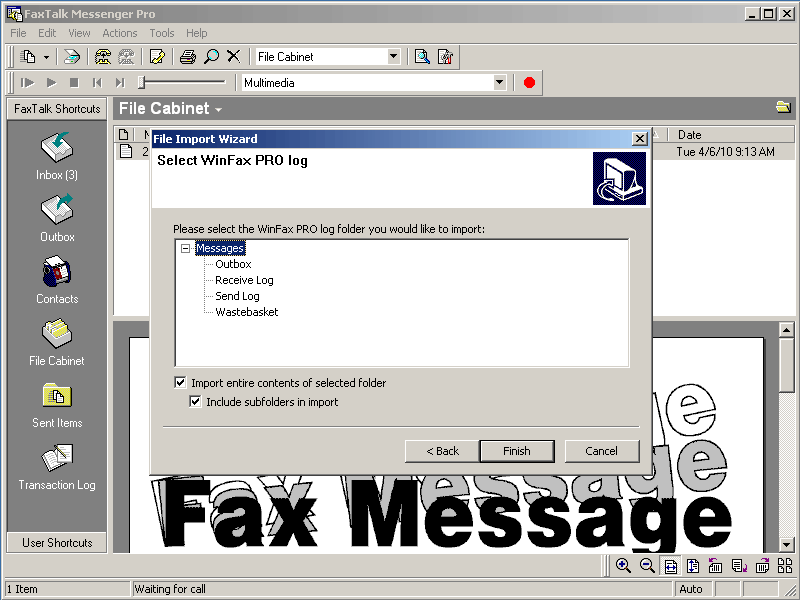 faxtalk messenger pro